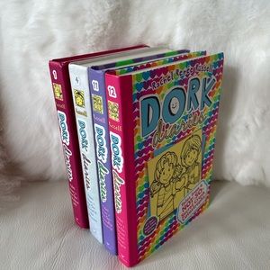 Dork Diaries Books # 1,4,11,12 like new
